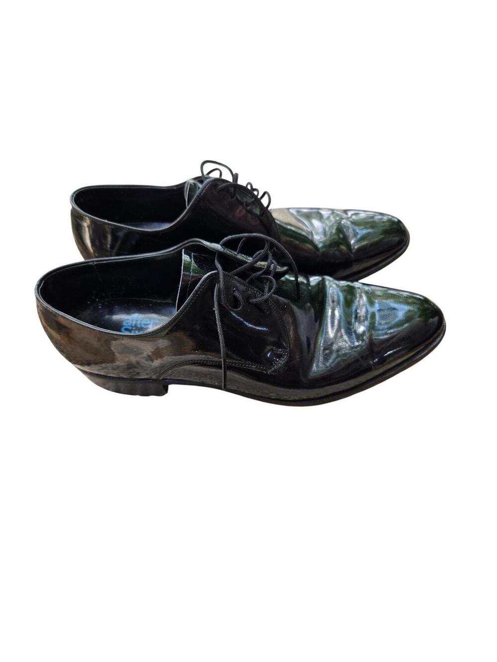 Classic Black Leather Oxford Dress Shoes for Men - Timeless Tuxedo Style